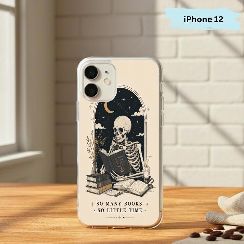 Dark Academia Book Lover - So Many Books So Little Time Phone Case IPhone Dark Academia Book Lover - So Many Books So Little Time Phone Case IPhone