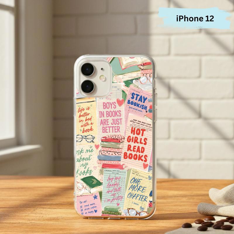 Hot Girls Read Books - Retro Book Lover Phone Case IPhone Hot Girls Read Books - Retro Book Lover Phone Case IPhone