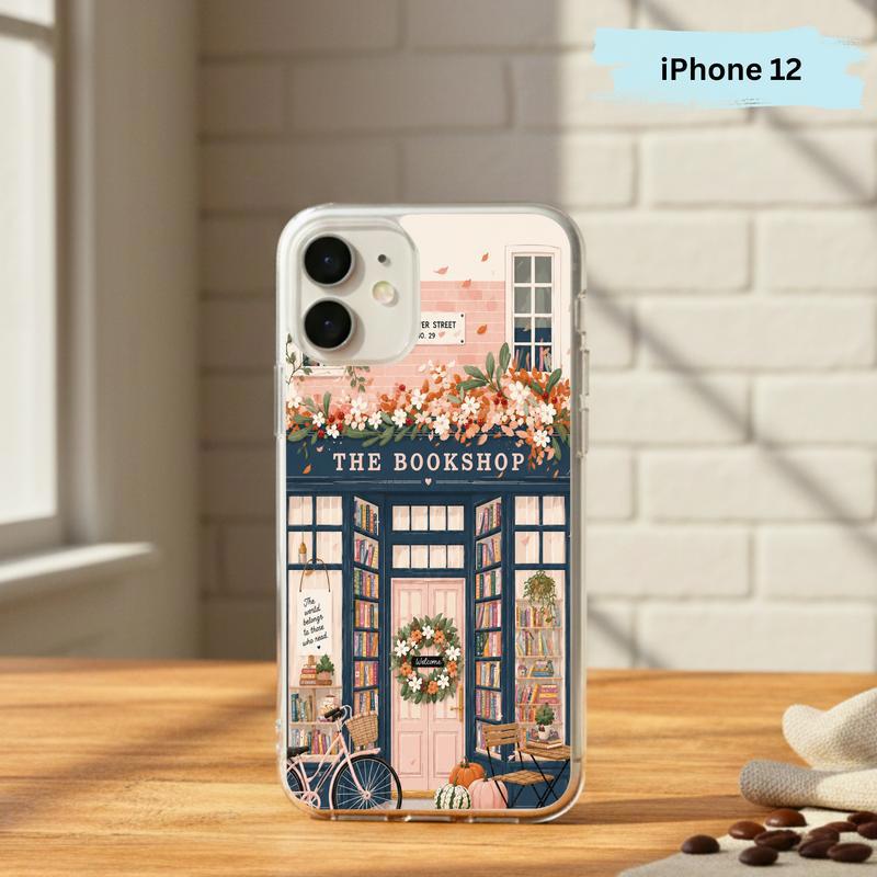 Lovely Gift For Book Lovers - Cozy Bookstore Phone Case IPhone Lovely Gift For Book Lovers - Cozy Bookstore Phone Case IPhone