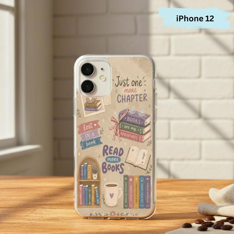 Read More Books Design - Cute Book Lover Phone Case IPhone