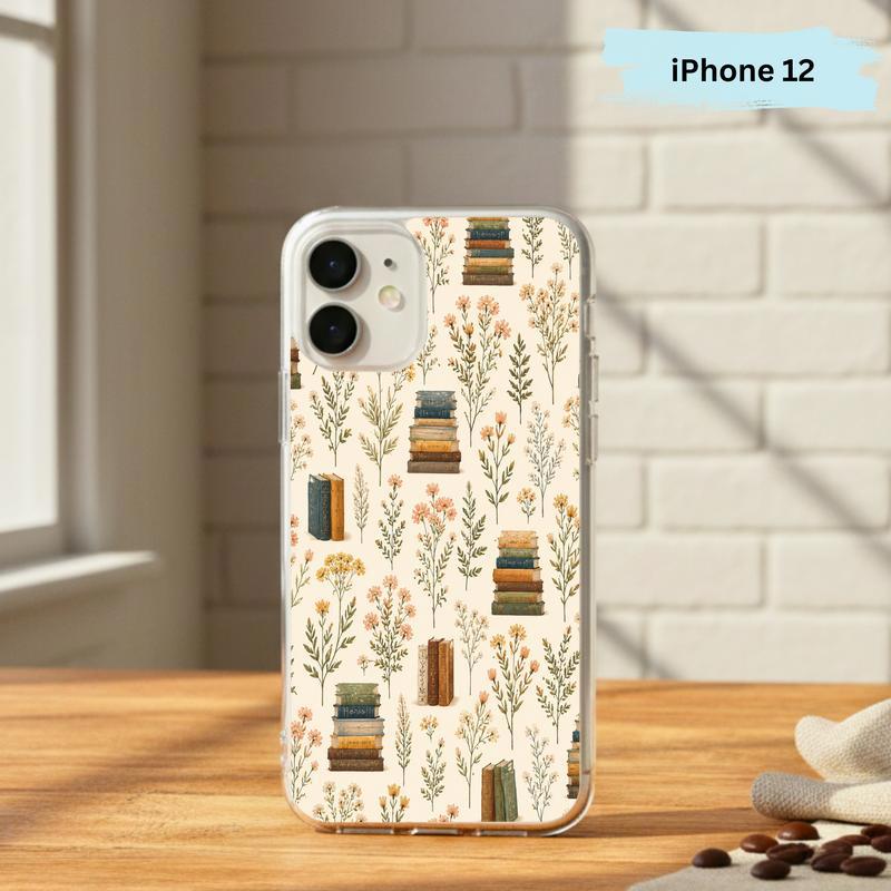 Romantic Reader Style - Vintage Floral Book Phone Case IPhone