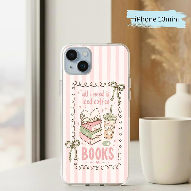 All I Need Is Books & Coffee - Cute Reader Phone Case IPhone