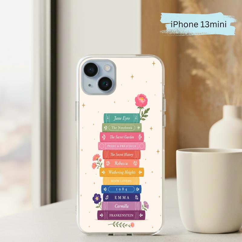 Colorful Book Stack - Classic Literature Phone Case IPhone