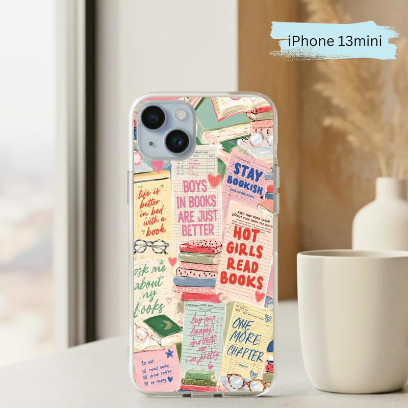 Hot Girls Read Books - Retro Book Lover Phone Case IPhone Hot Girls Read Books - Retro Book Lover Phone Case IPhone
