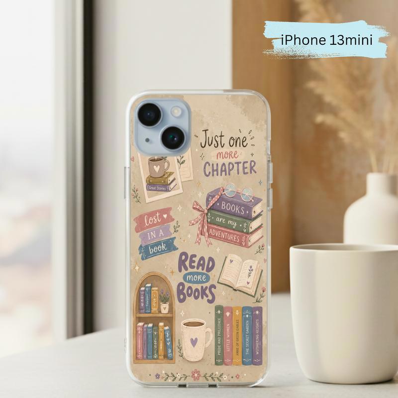 Read More Books Design - Cute Book Lover Phone Case IPhone