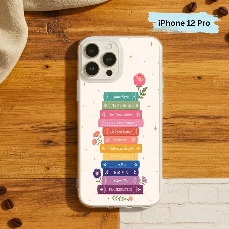 Colorful Book Stack - Classic Literature Phone Case IPhone