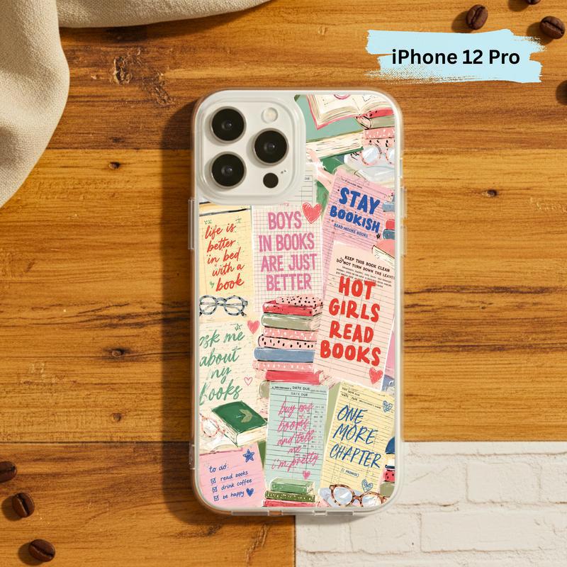 Hot Girls Read Books - Retro Book Lover Phone Case IPhone Hot Girls Read Books - Retro Book Lover Phone Case IPhone