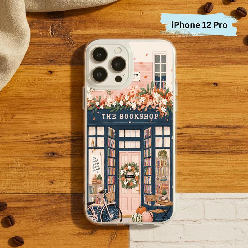 Lovely Gift For Book Lovers - Cozy Bookstore Phone Case IPhone Lovely Gift For Book Lovers - Cozy Bookstore Phone Case IPhone