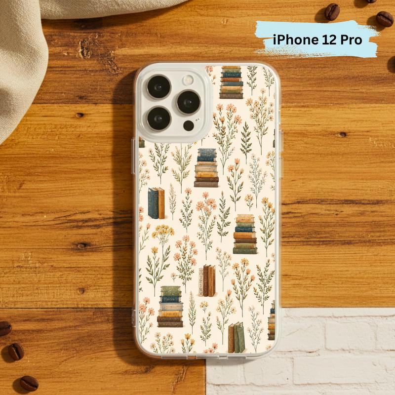 Romantic Reader Style - Vintage Floral Book Phone Case IPhone
