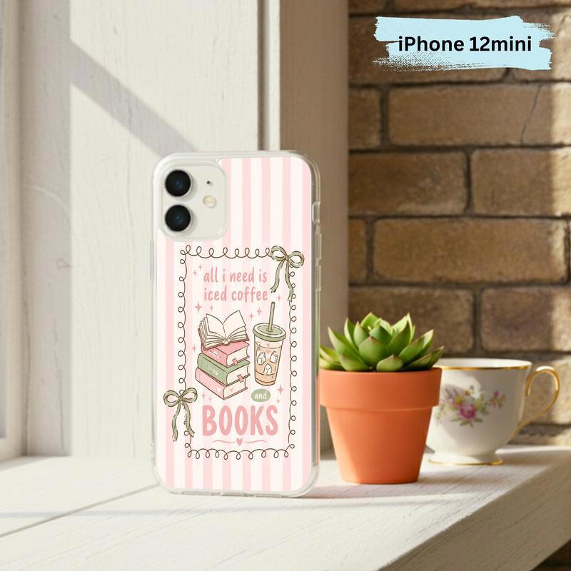 All I Need Is Books & Coffee - Cute Reader Phone Case IPhone