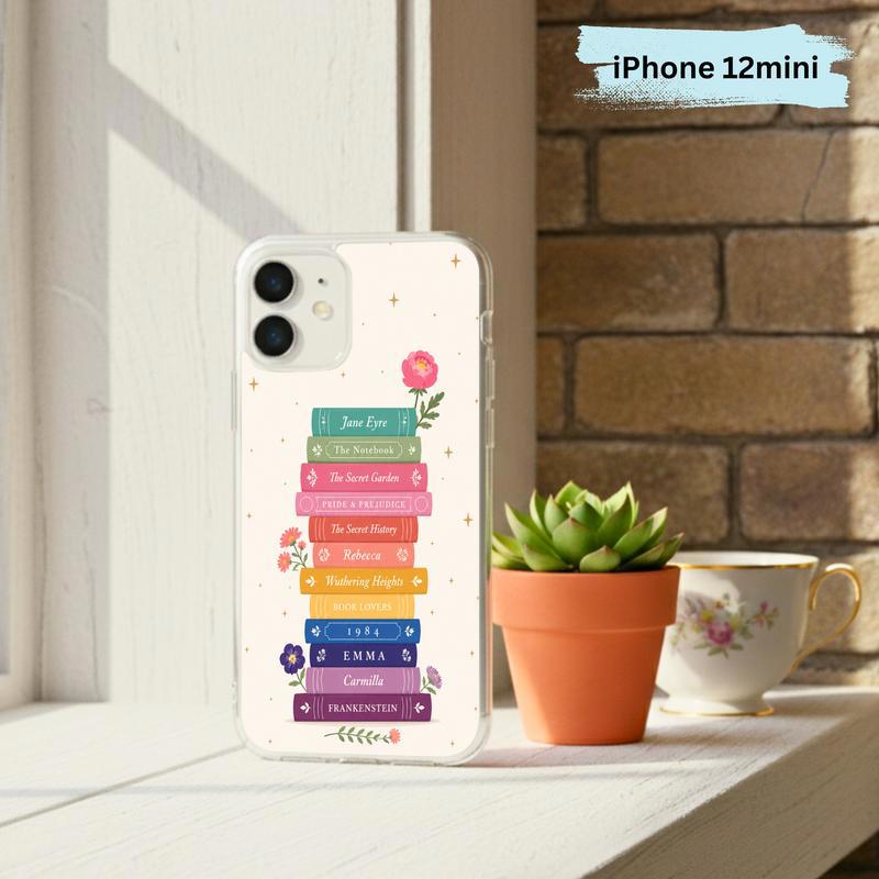 Colorful Book Stack - Classic Literature Phone Case IPhone