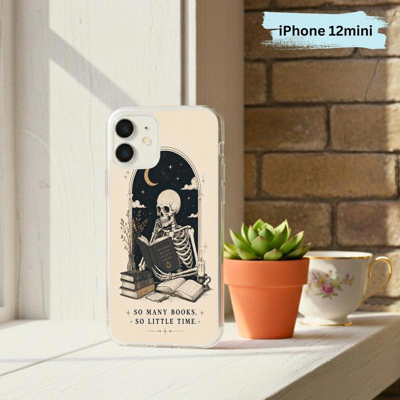 Dark Academia Book Lover - So Many Books So Little Time Phone Case IPhone Dark Academia Book Lover - So Many Books So Little Time Phone Case IPhone