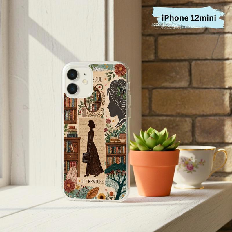 Literature Soul Aesthetic - Vintage Book Lover Collage Phone Case IPhone Literature Soul Aesthetic - Vintage Book Lover Collage Phone Case IPhone