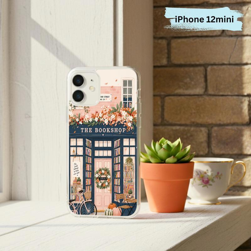 Lovely Gift For Book Lovers - Cozy Bookstore Phone Case IPhone Lovely Gift For Book Lovers - Cozy Bookstore Phone Case IPhone