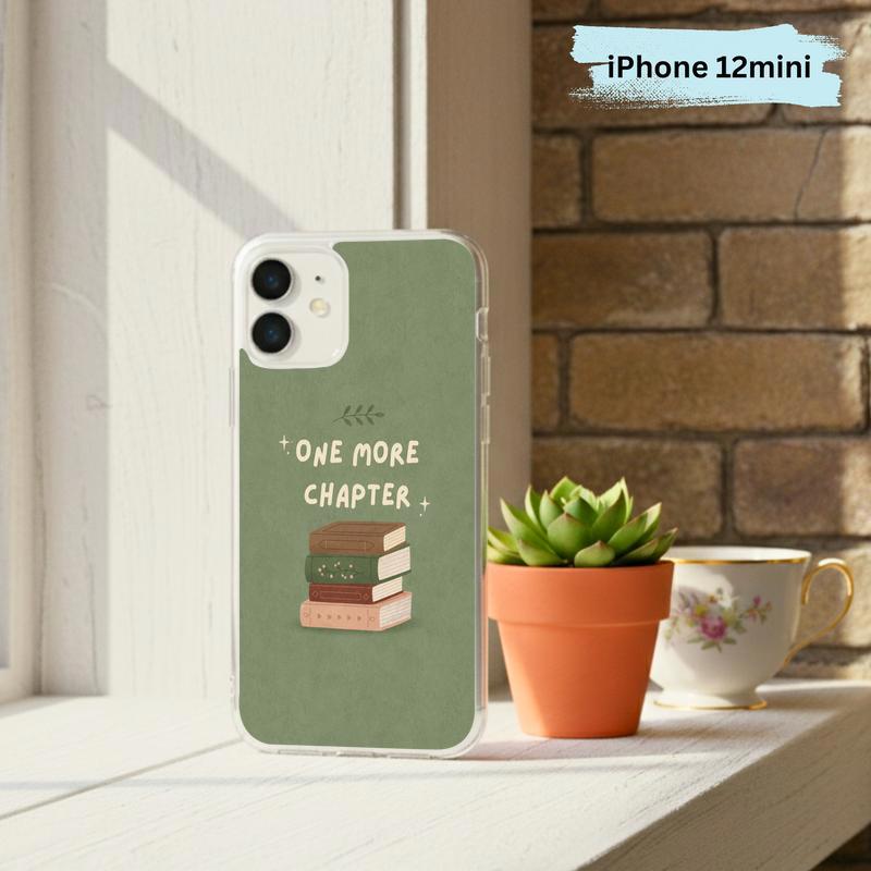 One More Chapter - Minimalist Book Stack Phone Case IPhone