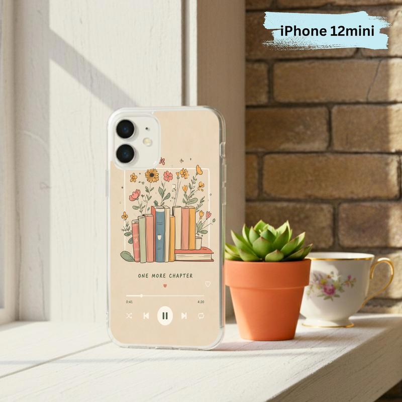 One More Chapter Music Player - Cozy Book Aesthetic Phone Case IPhone