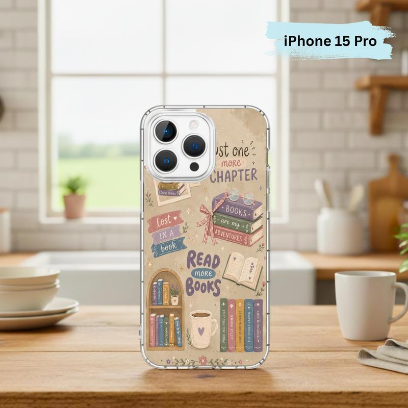 Read More Books Design - Cute Book Lover Phone Case IPhone