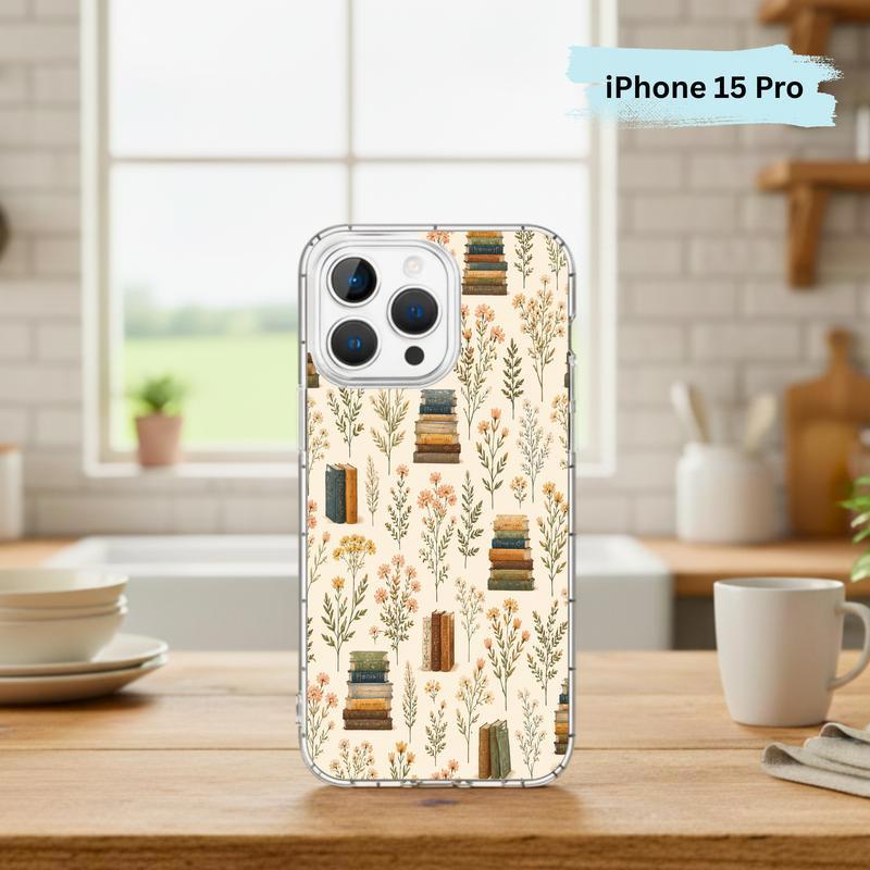 Romantic Reader Style - Vintage Floral Book Phone Case IPhone