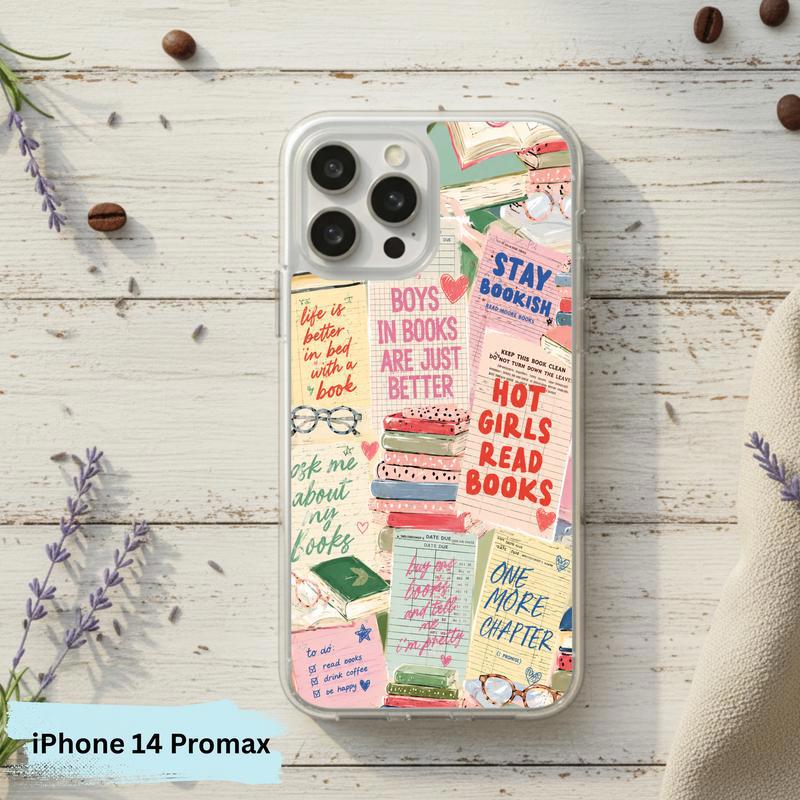 Hot Girls Read Books - Retro Book Lover Phone Case IPhone Hot Girls Read Books - Retro Book Lover Phone Case IPhone