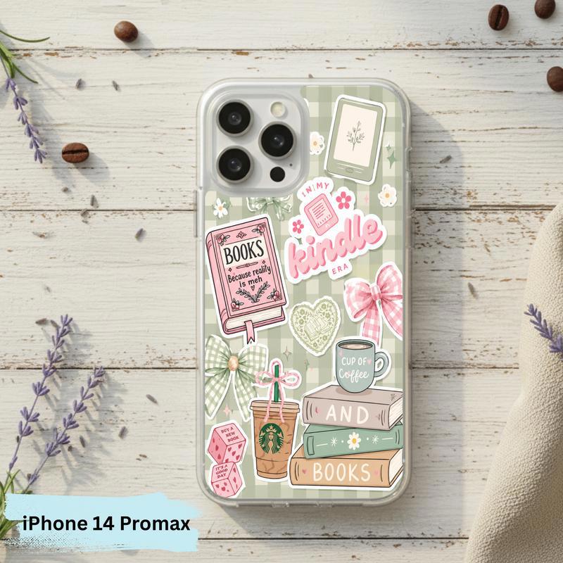 In My Bookish Era - Coquette Reader Aesthetic Phone Case IPhone