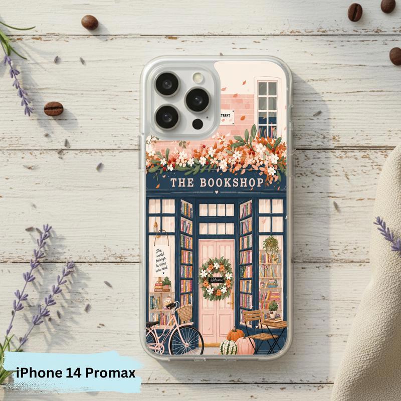 Lovely Gift For Book Lovers - Cozy Bookstore Phone Case IPhone Lovely Gift For Book Lovers - Cozy Bookstore Phone Case IPhone