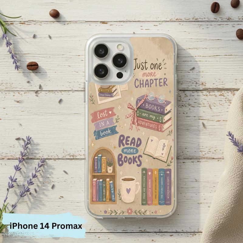 Read More Books Design - Cute Book Lover Phone Case IPhone