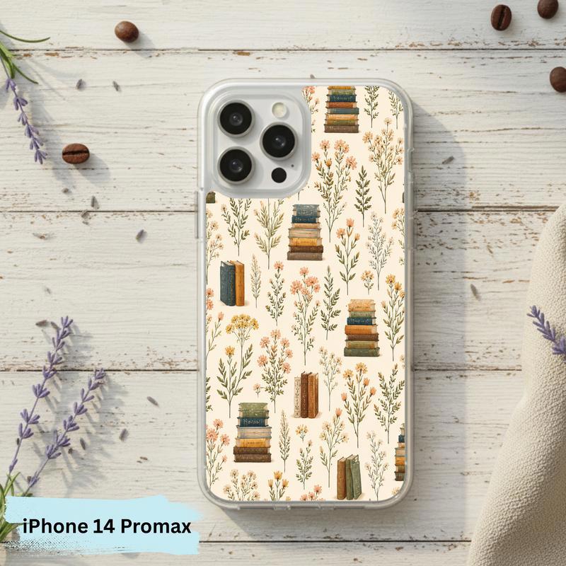 Romantic Reader Style - Vintage Floral Book Phone Case IPhone