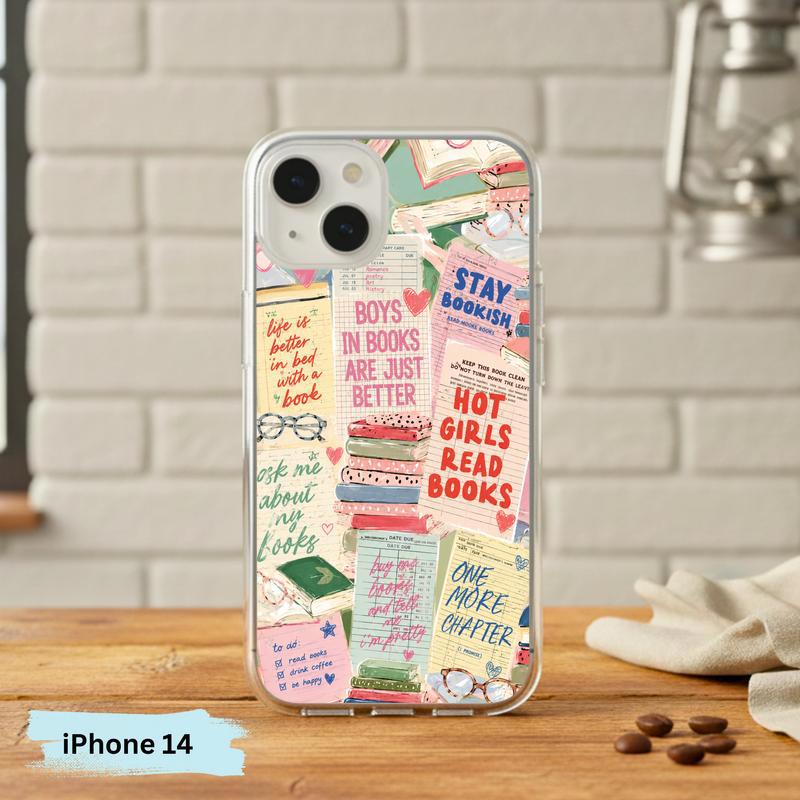Hot Girls Read Books - Retro Book Lover Phone Case IPhone Hot Girls Read Books - Retro Book Lover Phone Case IPhone