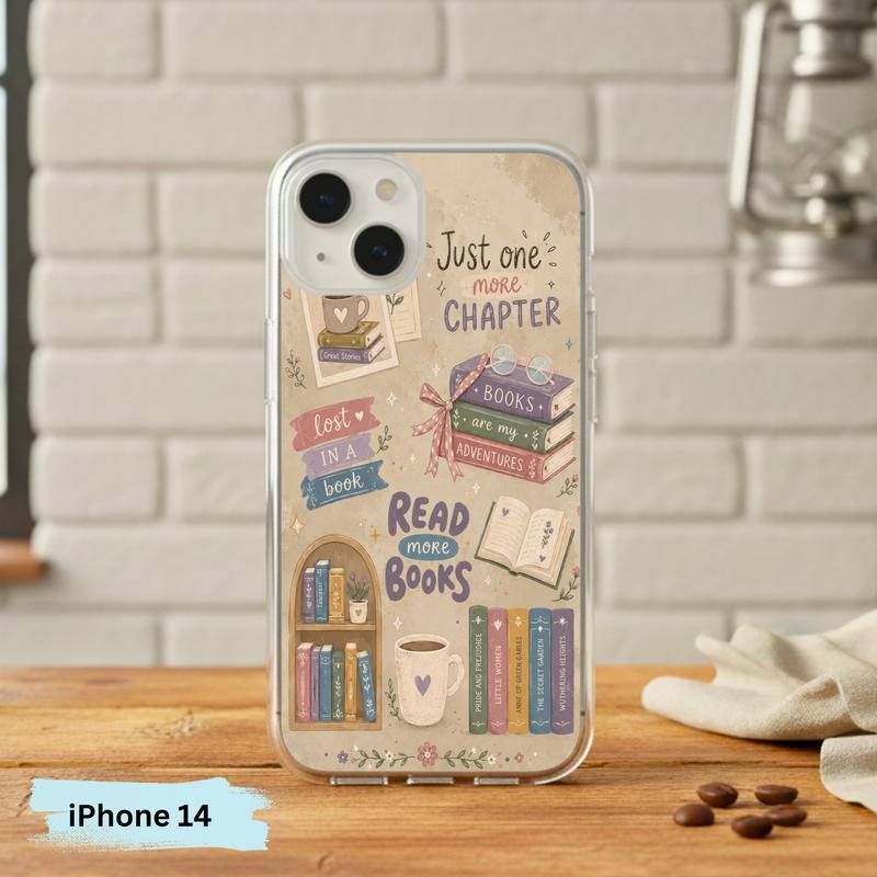 Read More Books Design - Cute Book Lover Phone Case IPhone