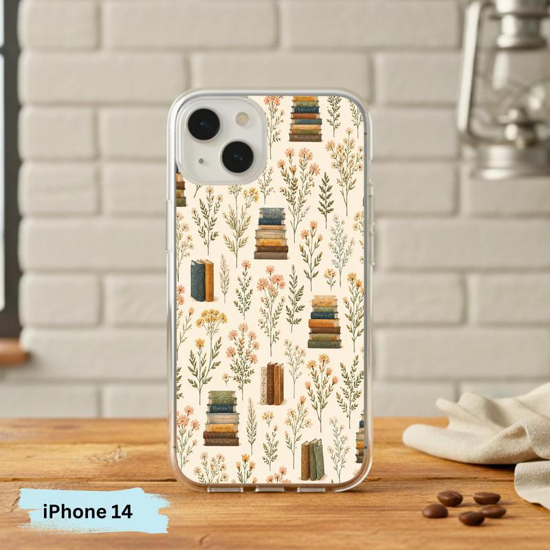 Romantic Reader Style - Vintage Floral Book Phone Case IPhone