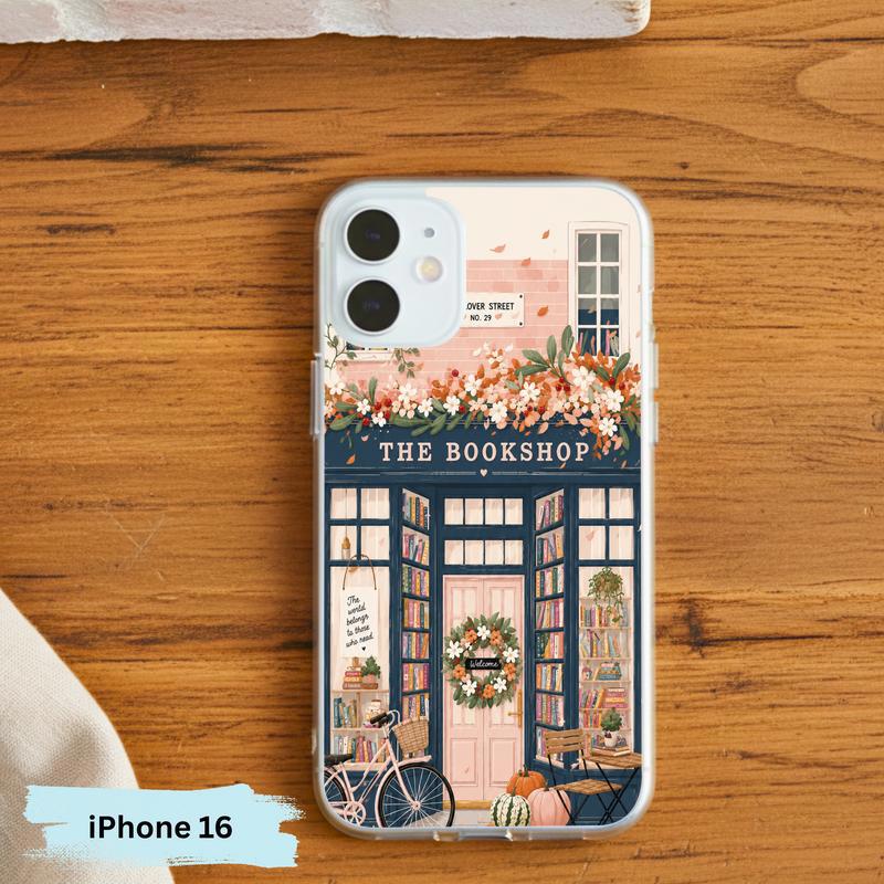 Lovely Gift For Book Lovers - Cozy Bookstore Phone Case IPhone Lovely Gift For Book Lovers - Cozy Bookstore Phone Case IPhone