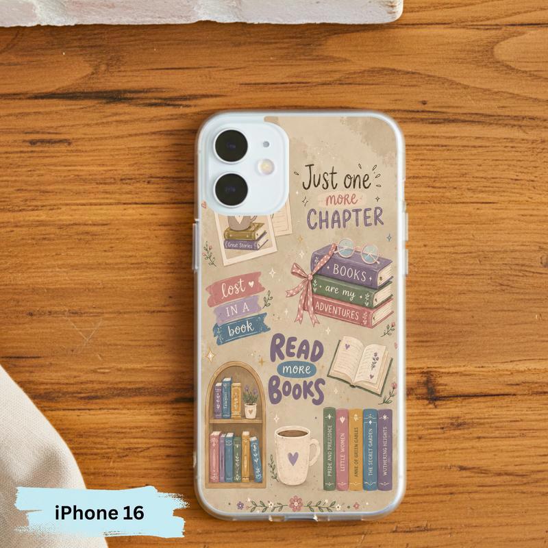 Read More Books Design - Cute Book Lover Phone Case IPhone