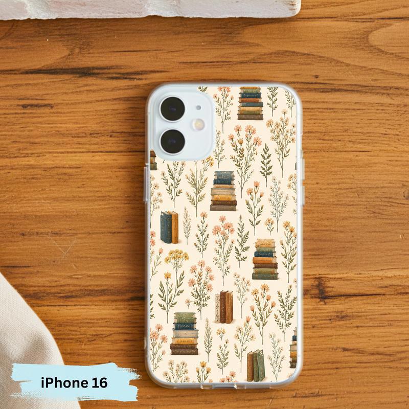 Romantic Reader Style - Vintage Floral Book Phone Case IPhone