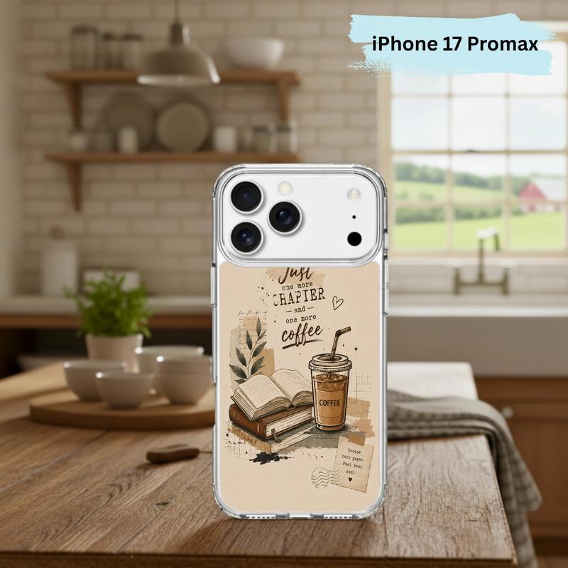 Coffee And Books Aesthetic - Book Lover Phone Case IPhone Coffee And Books Aesthetic - Book Lover Phone Case IPhone