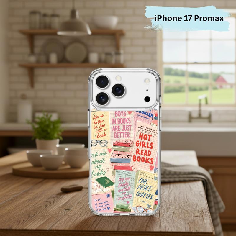 Hot Girls Read Books - Retro Book Lover Phone Case IPhone Hot Girls Read Books - Retro Book Lover Phone Case IPhone