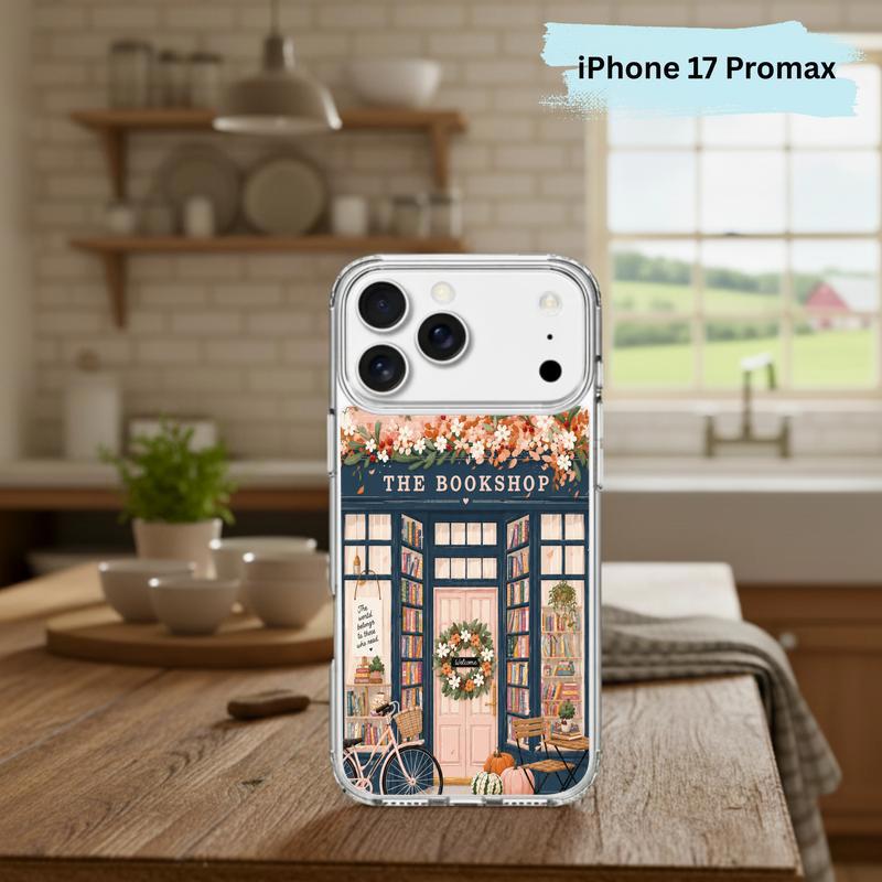 Lovely Gift For Book Lovers - Cozy Bookstore Phone Case IPhone Lovely Gift For Book Lovers - Cozy Bookstore Phone Case IPhone