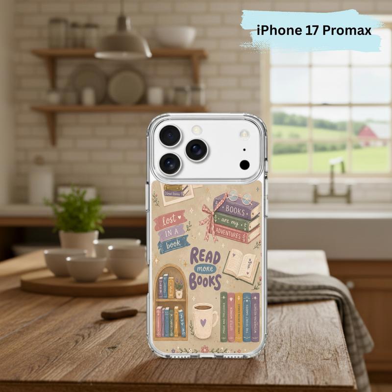 Read More Books Design - Cute Book Lover Phone Case IPhone