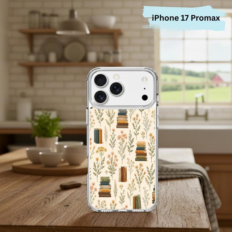 Romantic Reader Style - Vintage Floral Book Phone Case IPhone