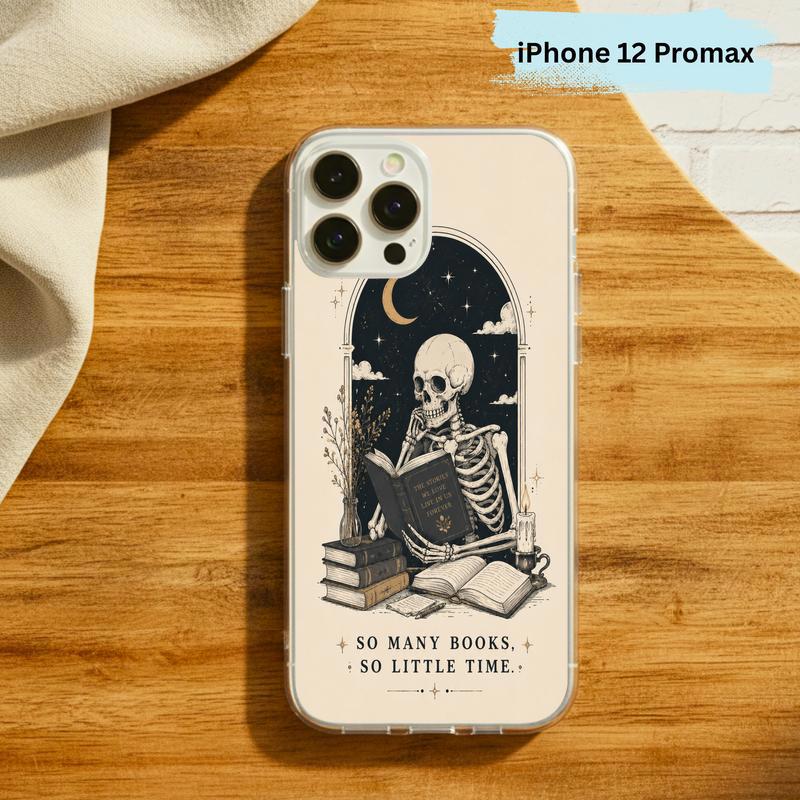 Dark Academia Book Lover - So Many Books So Little Time Phone Case IPhone Dark Academia Book Lover - So Many Books So Little Time Phone Case IPhone