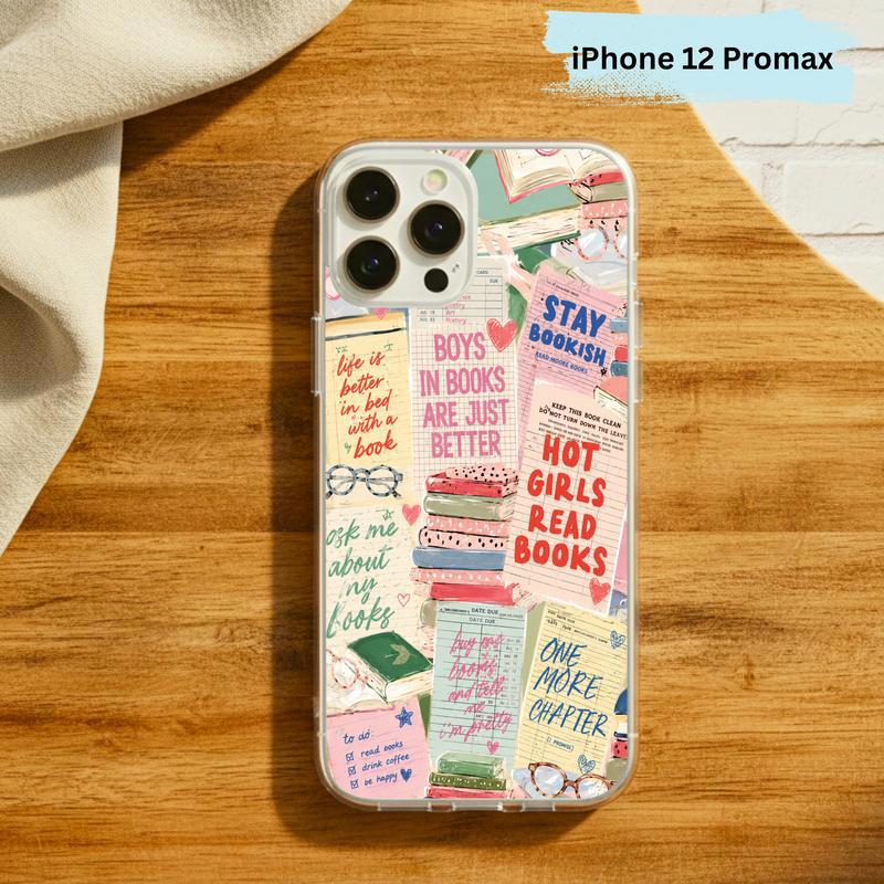 Hot Girls Read Books - Retro Book Lover Phone Case IPhone Hot Girls Read Books - Retro Book Lover Phone Case IPhone