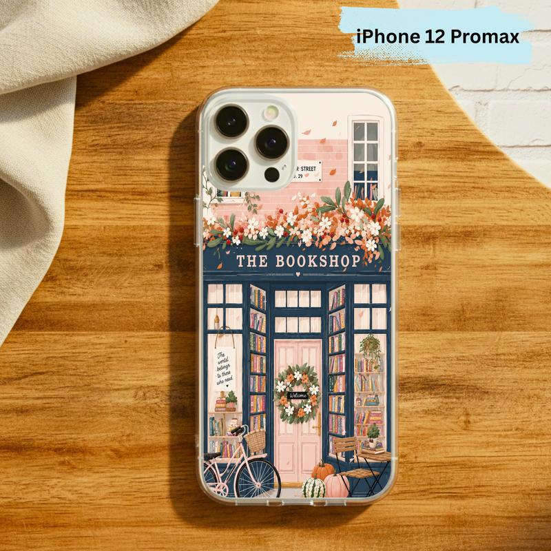 Lovely Gift For Book Lovers - Cozy Bookstore Phone Case IPhone Lovely Gift For Book Lovers - Cozy Bookstore Phone Case IPhone