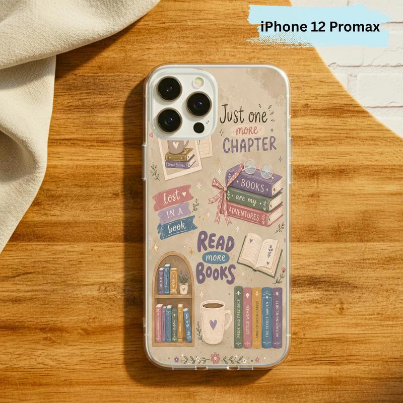 Read More Books Design - Cute Book Lover Phone Case IPhone