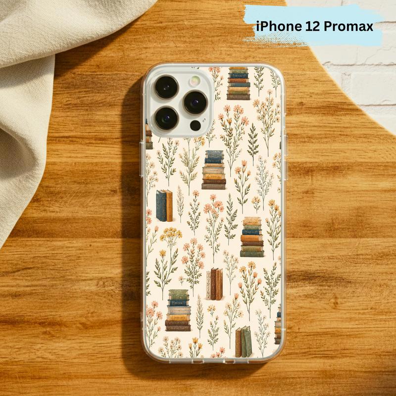 Romantic Reader Style - Vintage Floral Book Phone Case IPhone
