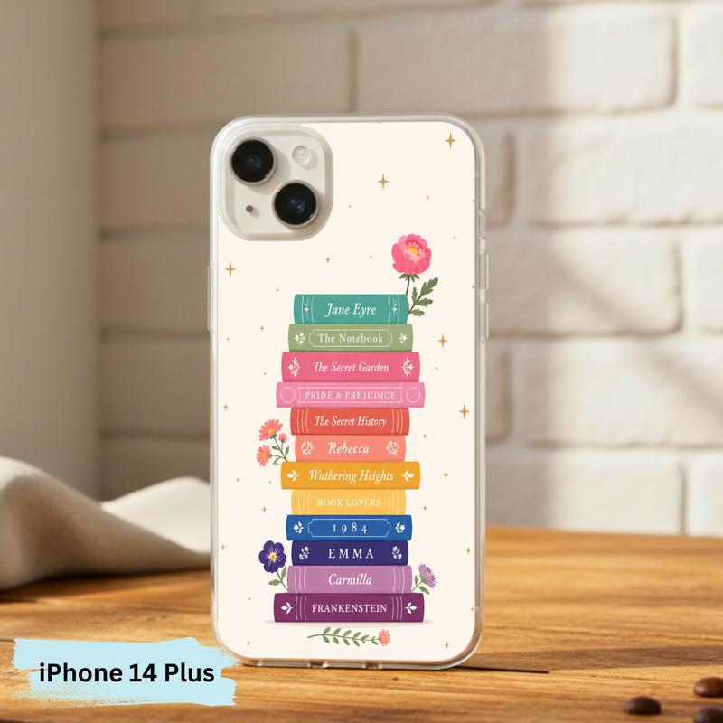 Colorful Book Stack - Classic Literature Phone Case IPhone
