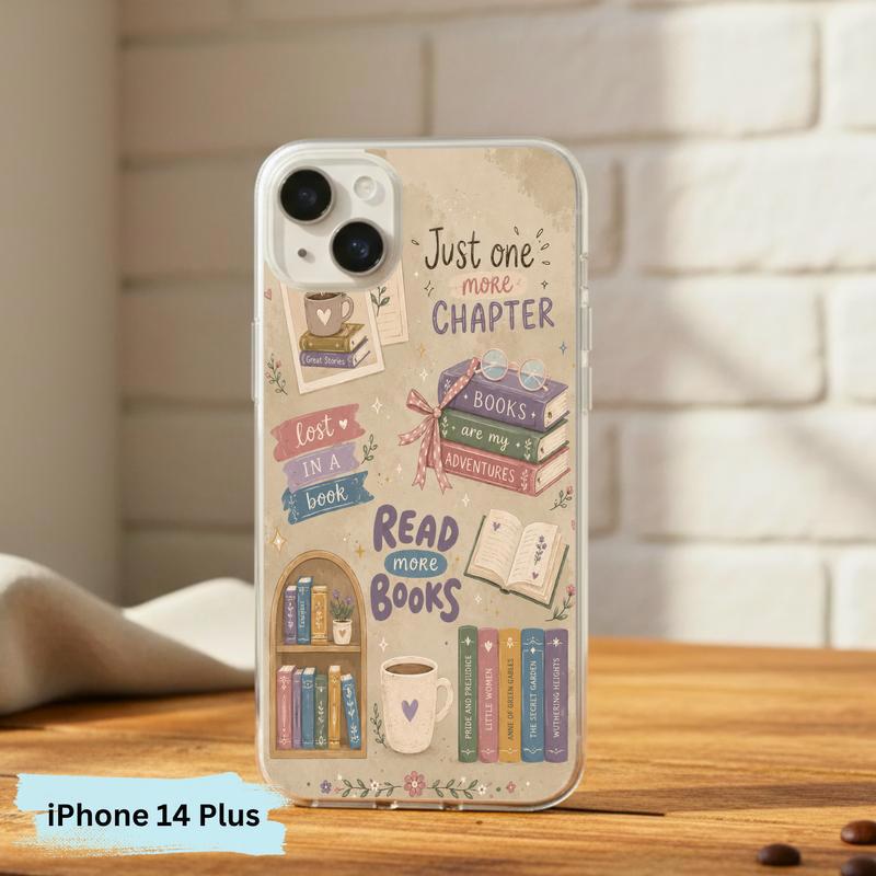 Read More Books Design - Cute Book Lover Phone Case IPhone