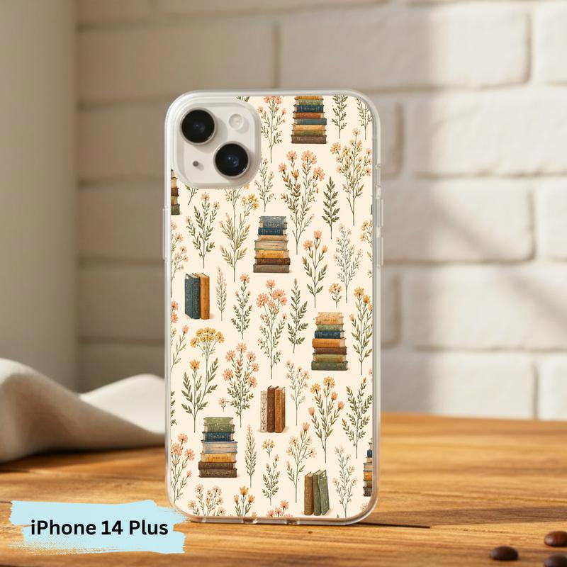 Romantic Reader Style - Vintage Floral Book Phone Case IPhone