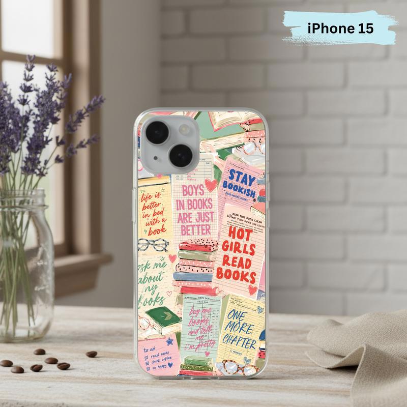 Hot Girls Read Books - Retro Book Lover Phone Case IPhone Hot Girls Read Books - Retro Book Lover Phone Case IPhone