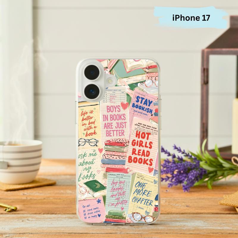 Hot Girls Read Books - Retro Book Lover Phone Case IPhone - Bookorys