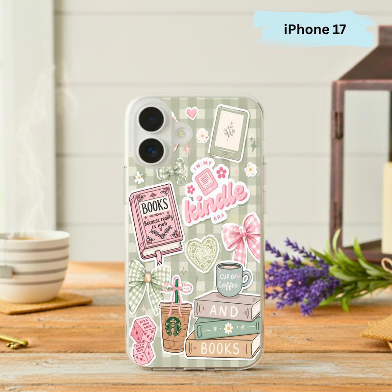 In My Bookish Era - Coquette Reader Aesthetic Phone Case IPhone - Bookorys