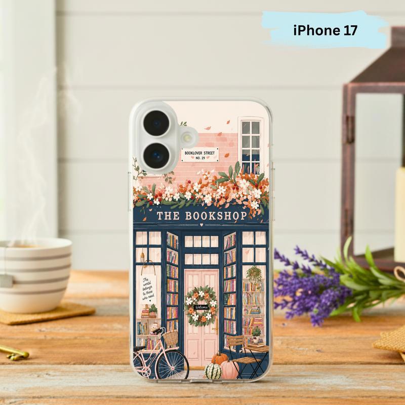 Lovely Gift For Book Lovers - Cozy Bookstore Phone Case IPhone - Bookorys